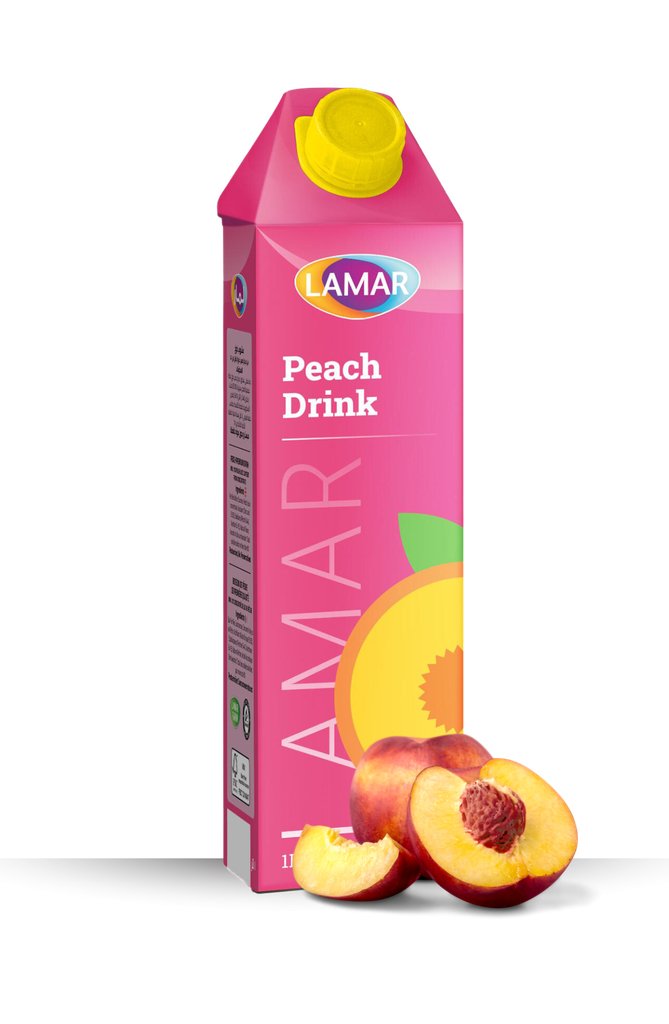 Lamar Peach Drink 1L*12 ( old ) 