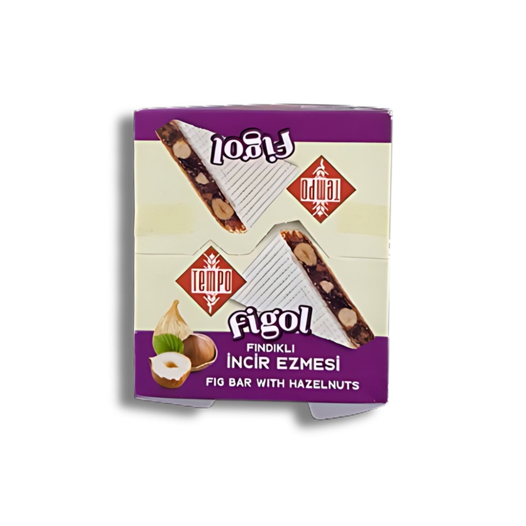 Tempo Fig Bar With Hazelnuts (Triangle) 40g*12 ( old ) 