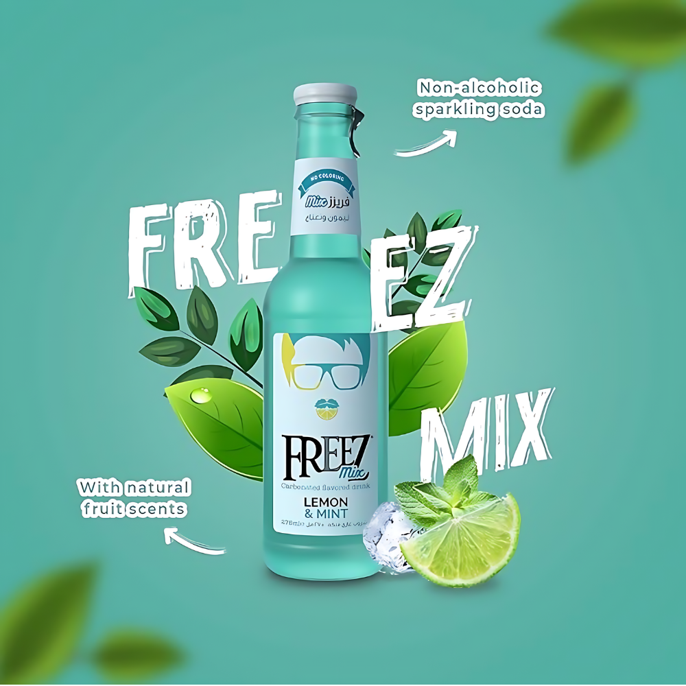 Freez Mix Lemon Mint 275Ml* 24 ( old ) 