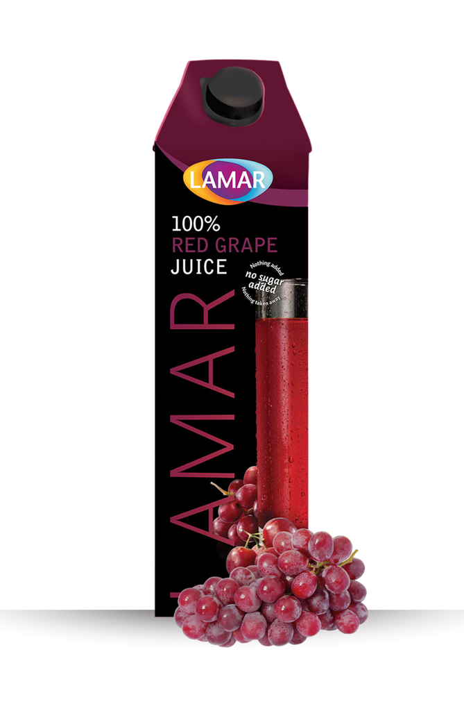 Lamar Red Grapes Juice 1L*12 ( old ) 
