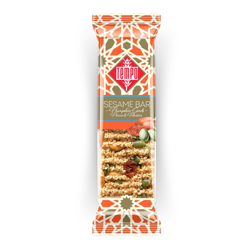 Tempo Sesame Bar With Mixed Nuts 45g*12 ( old ) 