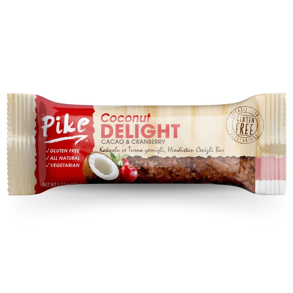 Tempo Pike Coconut Bar - Cranberry & Cocoa 32g*24 ( old ) 