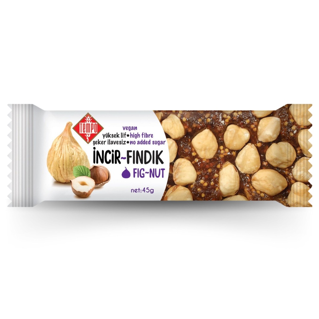 Tempo Fig Paste with hazelnut 45g*24 ( old ) 