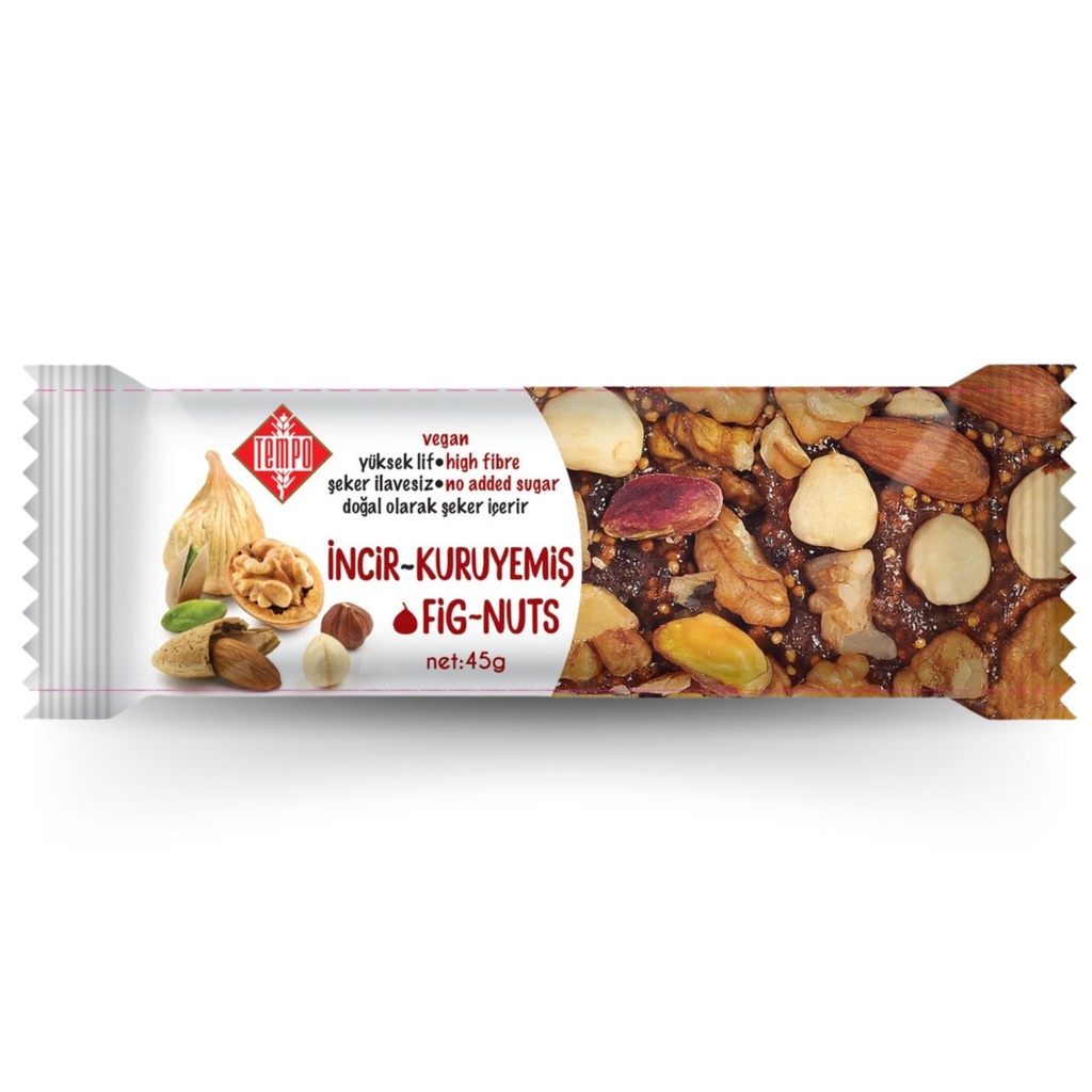 Tempo Fig Paste with Mix Nuts 45g*24 ( old ) 