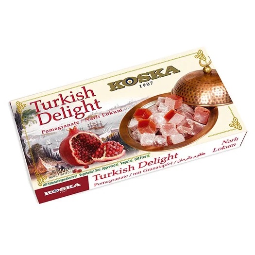 KOSKA Turkish Delight With Pomegranate 500G X12 ( old ) 