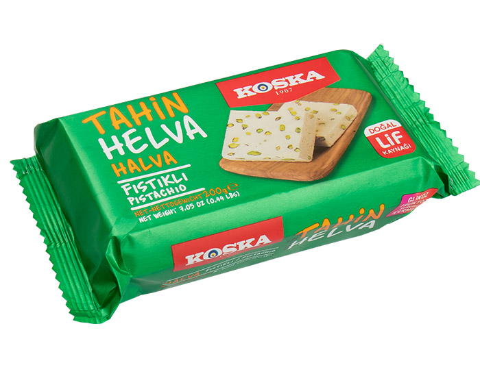 KOSKA Halva With Pistachio 200G X12 ( old ) 