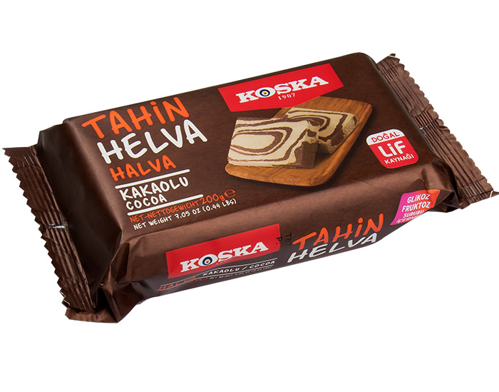 KOSKA HELVA 200GR KAKAOLU X 12 ( old ) 